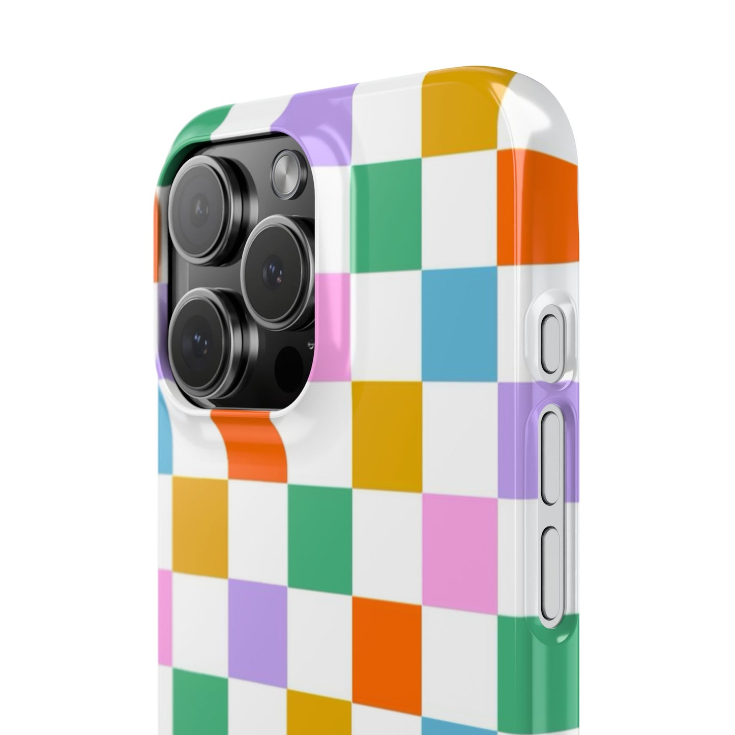 Colorful Checkerboard Slim Cases - FC-115