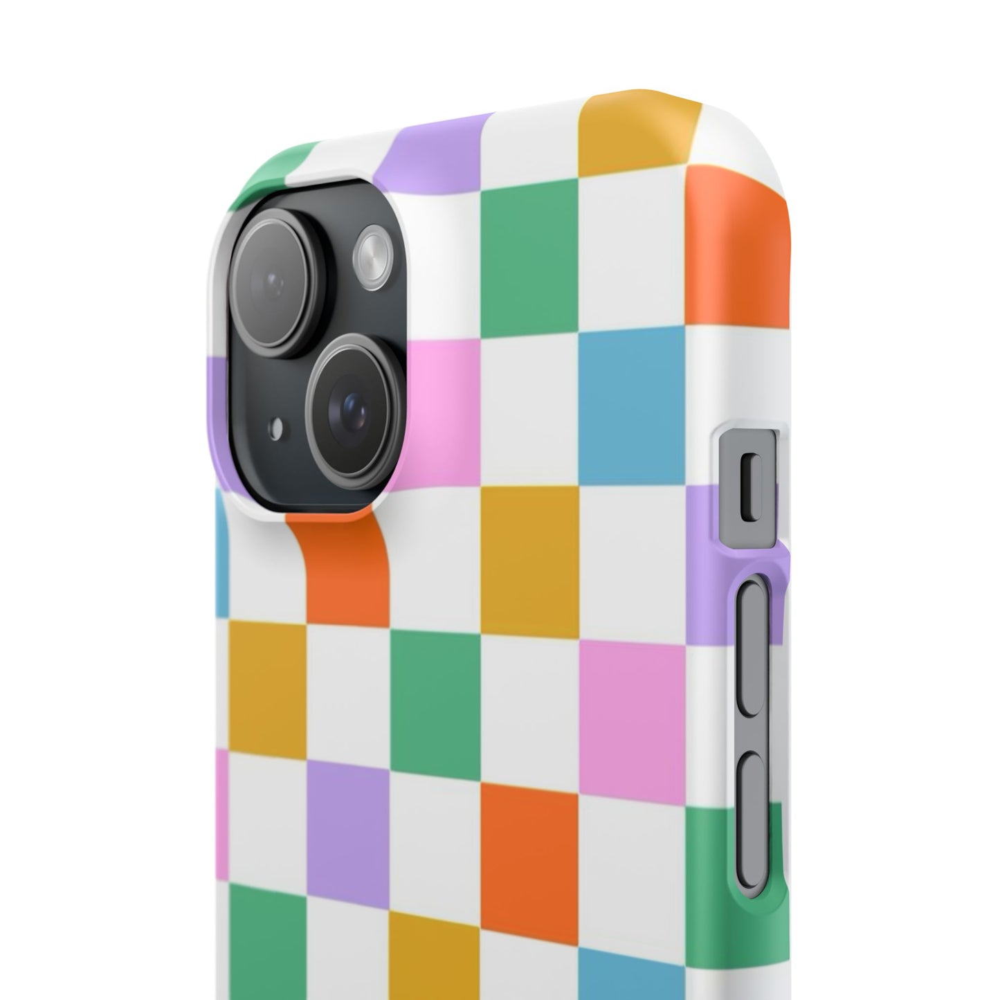 Colorful Checkerboard Slim Cases - FC-115