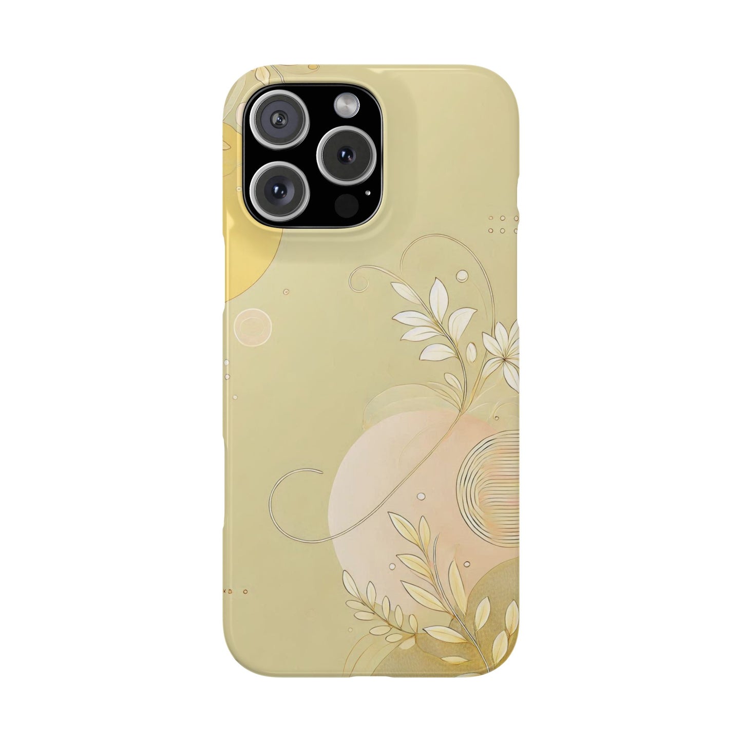 Yellow Asthetic  Slim Phone Case - FC-104