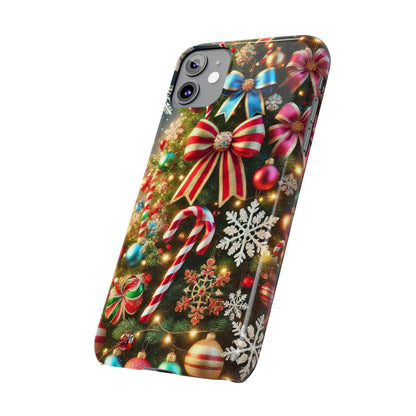 Christmas Theme Slim Phone Cases