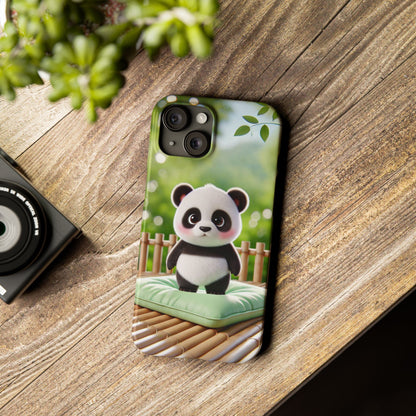 Panda  Slim Phone Case - FC-107