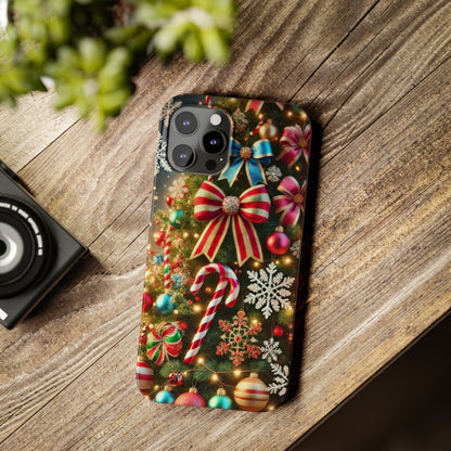 Christmas Theme Slim Phone Cases