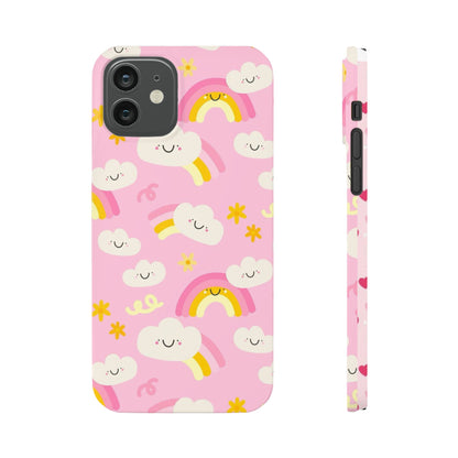 Pink Rainbow Slim Cases - FC-117