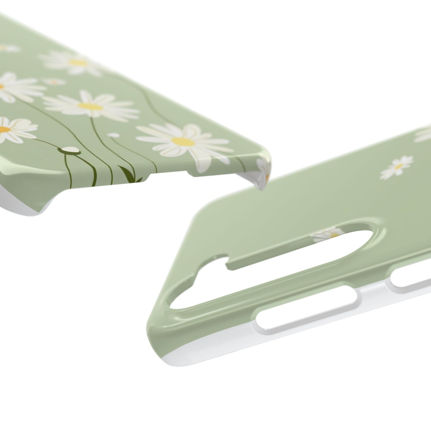 Daisy pastel green Slim Cases - FC-119