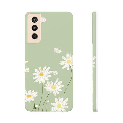 Daisy pastel green Slim Cases - FC-119