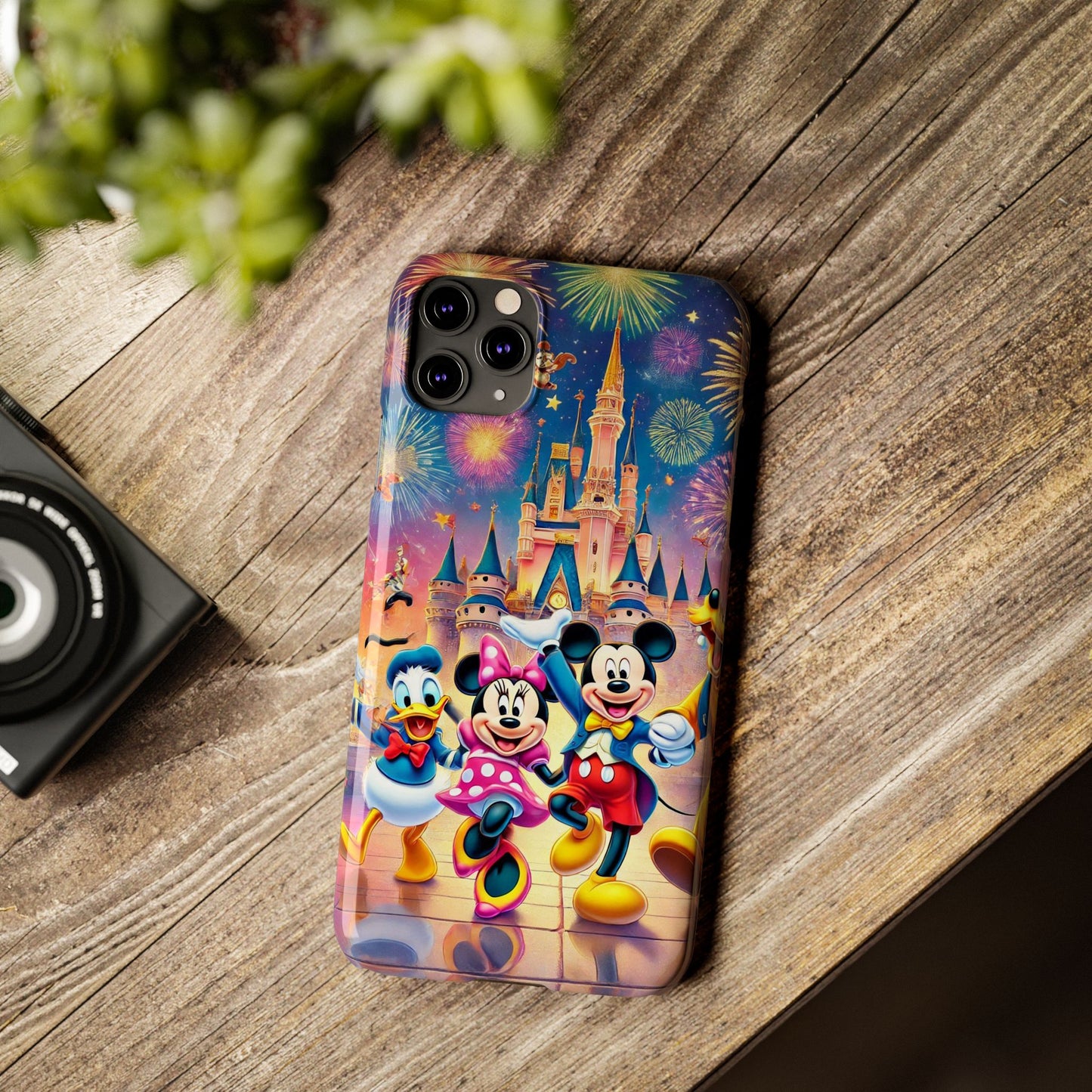 Disney Mickey Minnie and Donald Slim Phone Case - FC-105