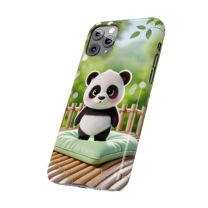 Panda  Slim Phone Case - FC-107