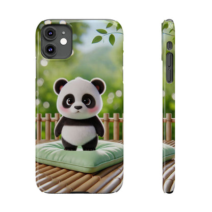 Panda  Slim Phone Case - FC-107