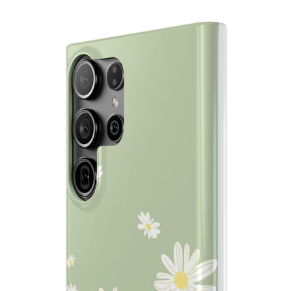 Daisy pastel green Slim Cases - FC-119