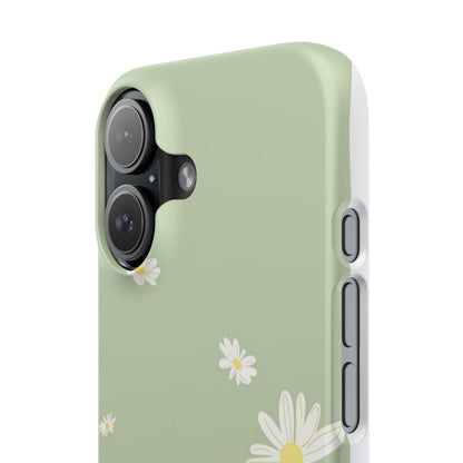 Daisy pastel green Slim Cases - FC-119