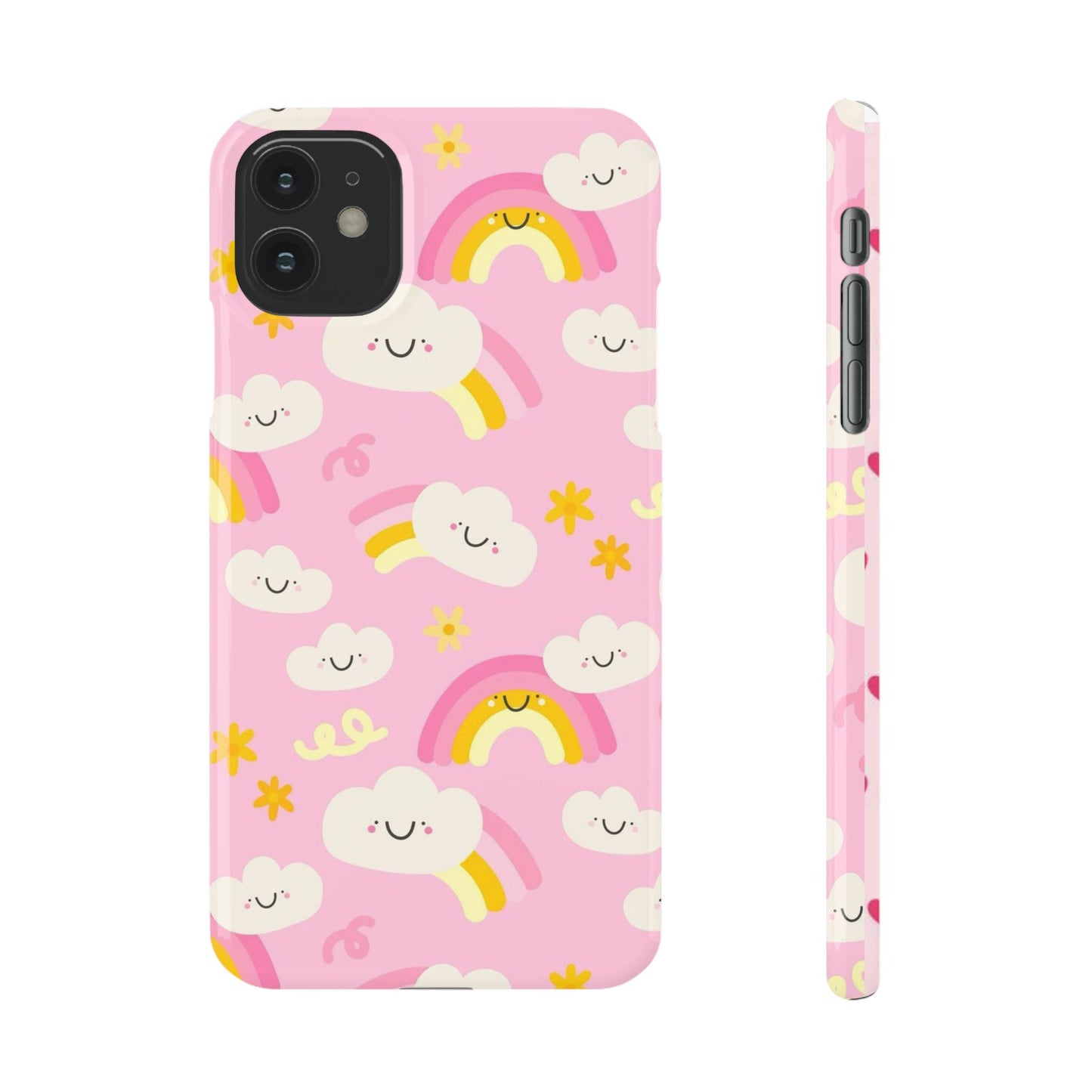 Pink Rainbow Slim Cases - FC-117