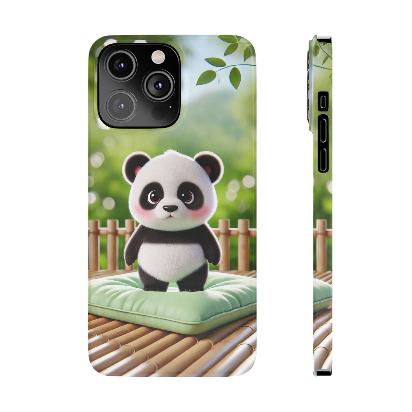 Panda  Slim Phone Case - FC-107