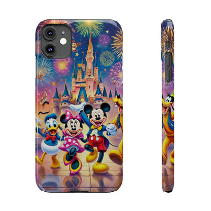 Disney Mickey Minnie and Donald Slim Phone Case - FC-105