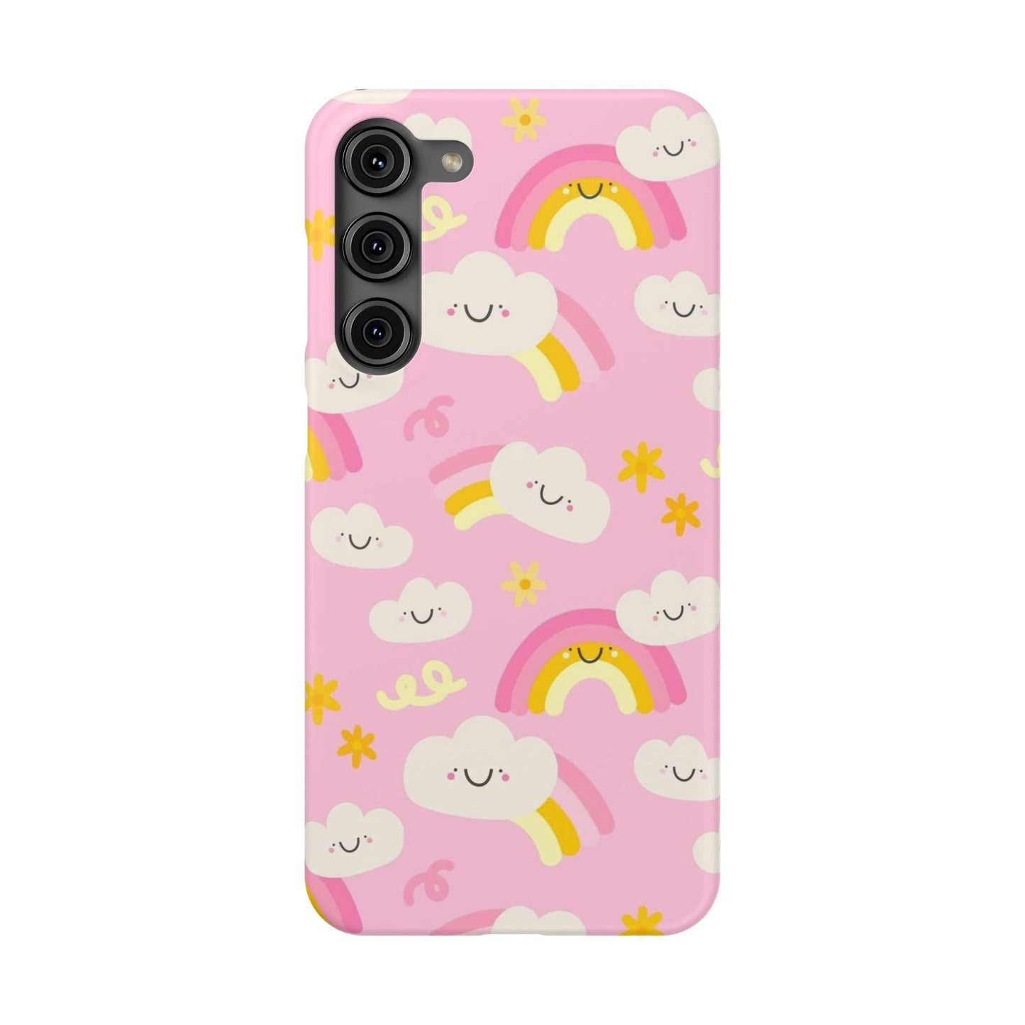 Pink Rainbow Slim Cases - FC-117