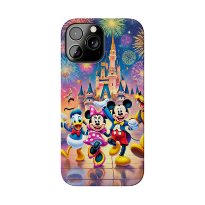 Disney Mickey Minnie and Donald Slim Phone Case - FC-105