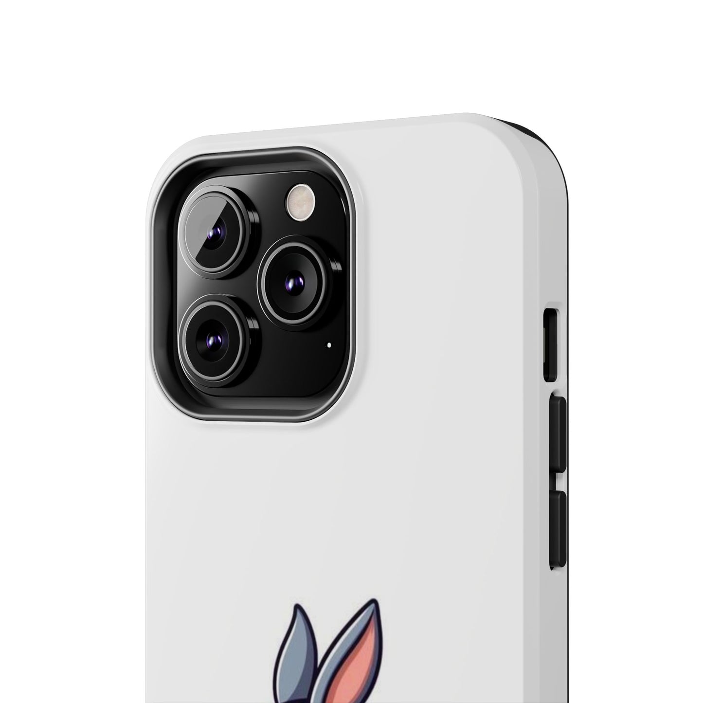 Cute Bunny White Tough Phone Cases