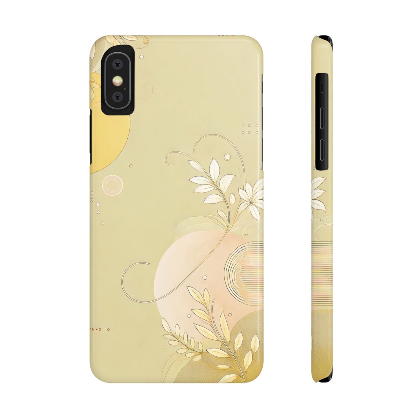 Yellow Asthetic  Slim Phone Case - FC-104