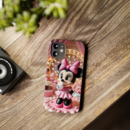 Minnie Mouse Animated  Slim Phone Case - FC-110