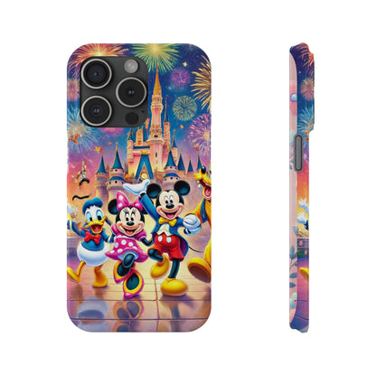 Disney Mickey Minnie and Donald Slim Phone Case - FC-105