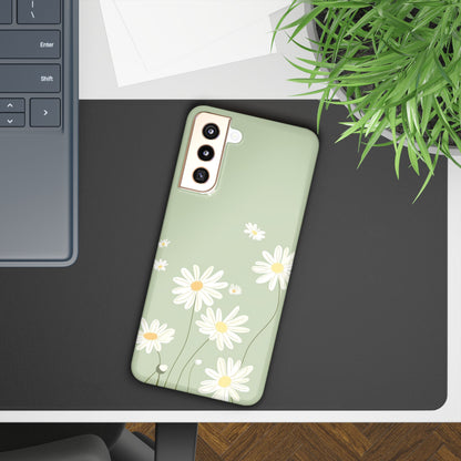 Daisy pastel green Slim Cases - FC-119