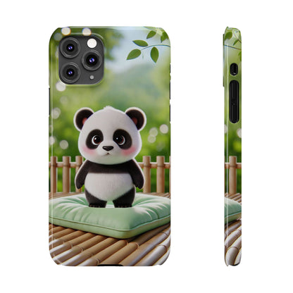 Panda  Slim Phone Case - FC-107