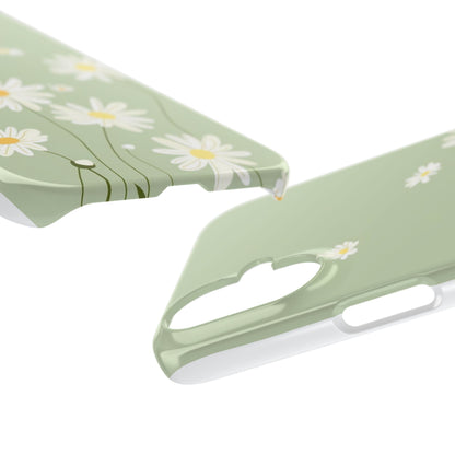 Daisy pastel green Slim Cases - FC-119