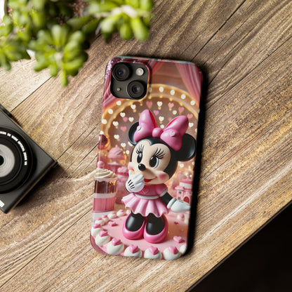 Minnie Mouse Animated  Slim Phone Case - FC-110