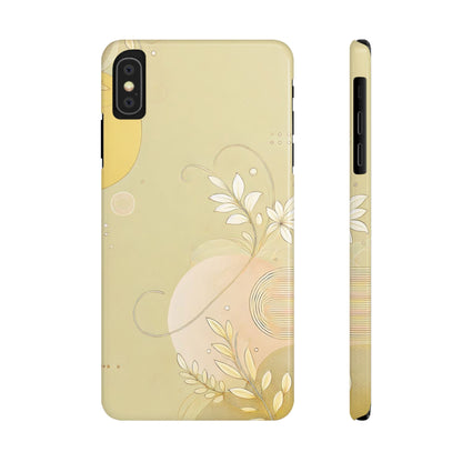 Yellow Asthetic  Slim Phone Case - FC-104