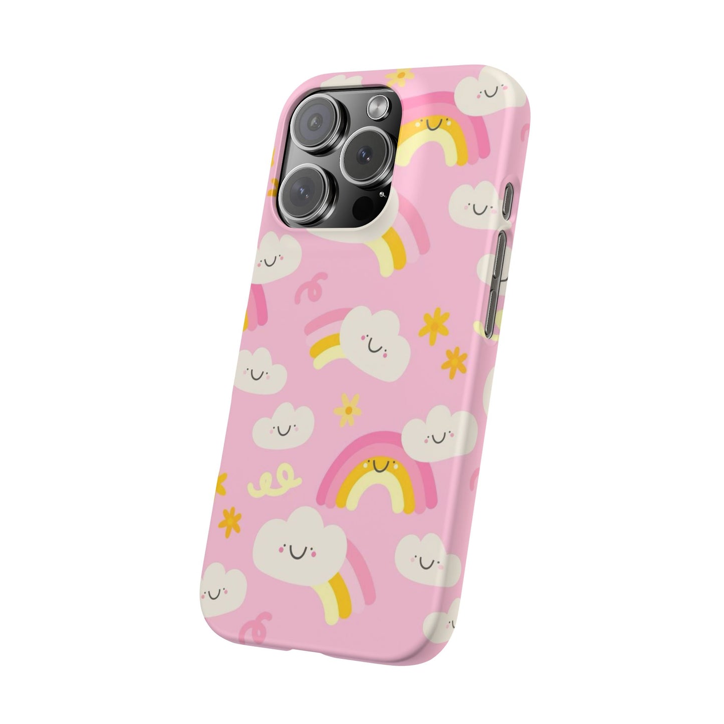 Pink Rainbow Slim Cases - FC-117