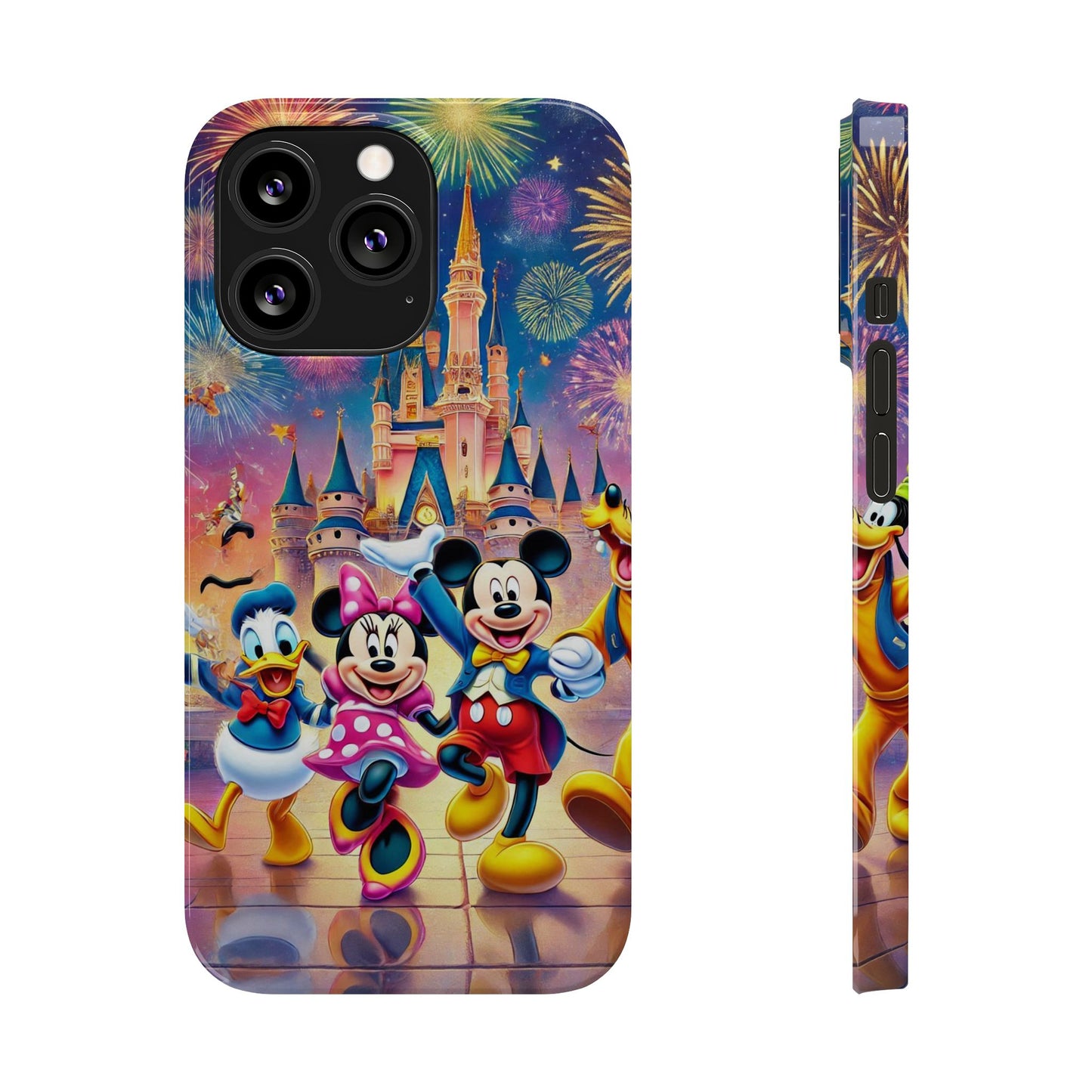 Disney Mickey Minnie and Donald Slim Phone Case - FC-105