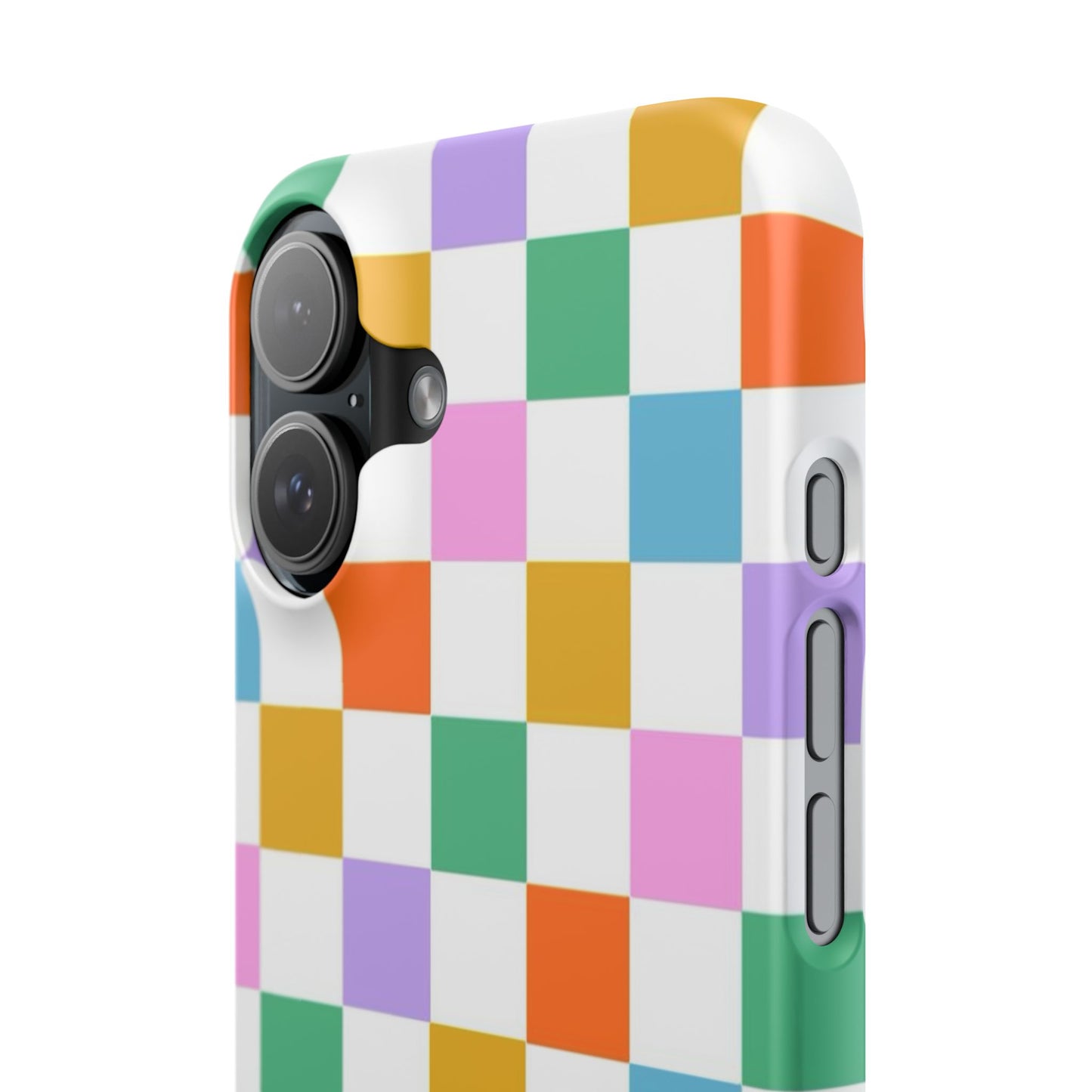 Colorful Checkerboard Slim Cases - FC-115